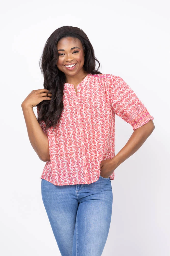 Advanced XiRENA Eden Shirt in Paloma Pink Superior