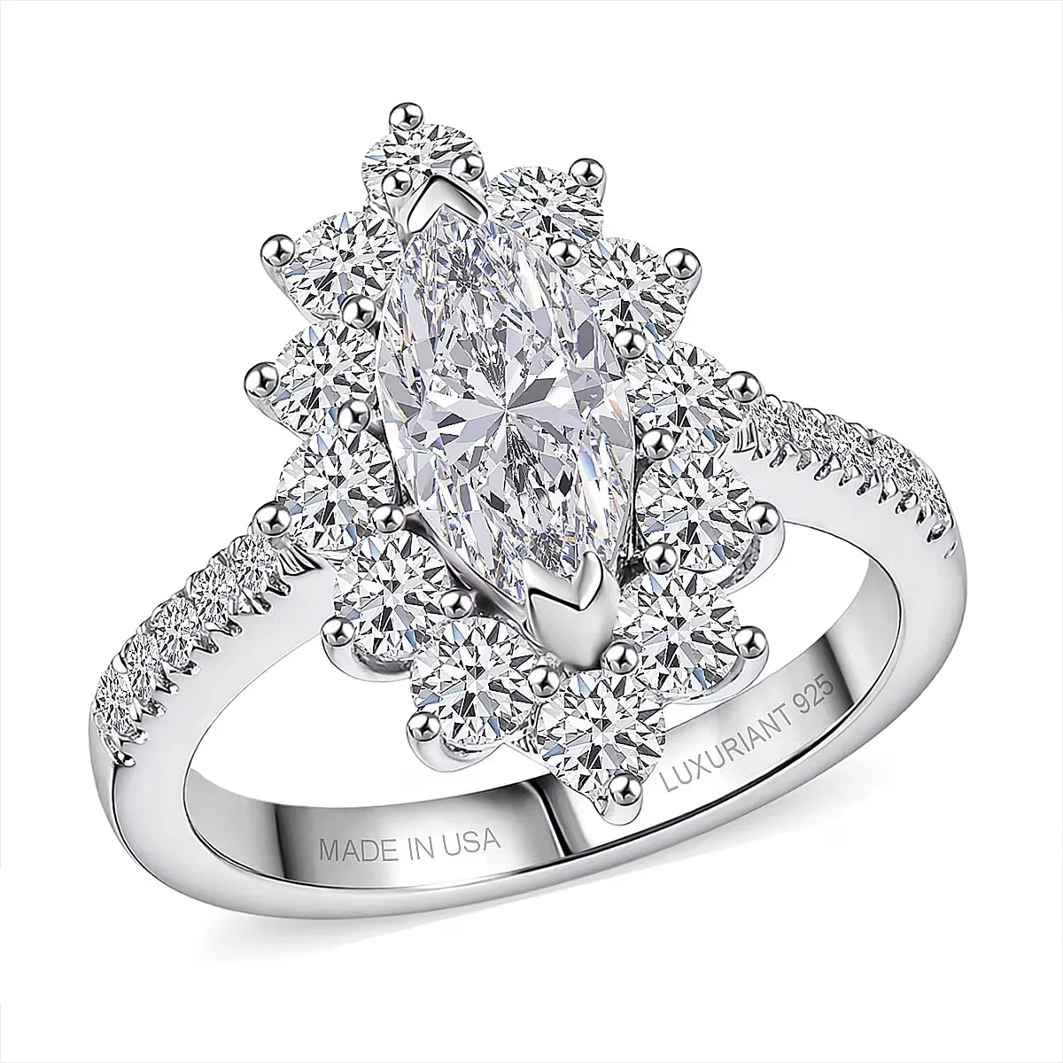 Versatile HomeJewelryRingsHalo Rings 8481776 Outstanding