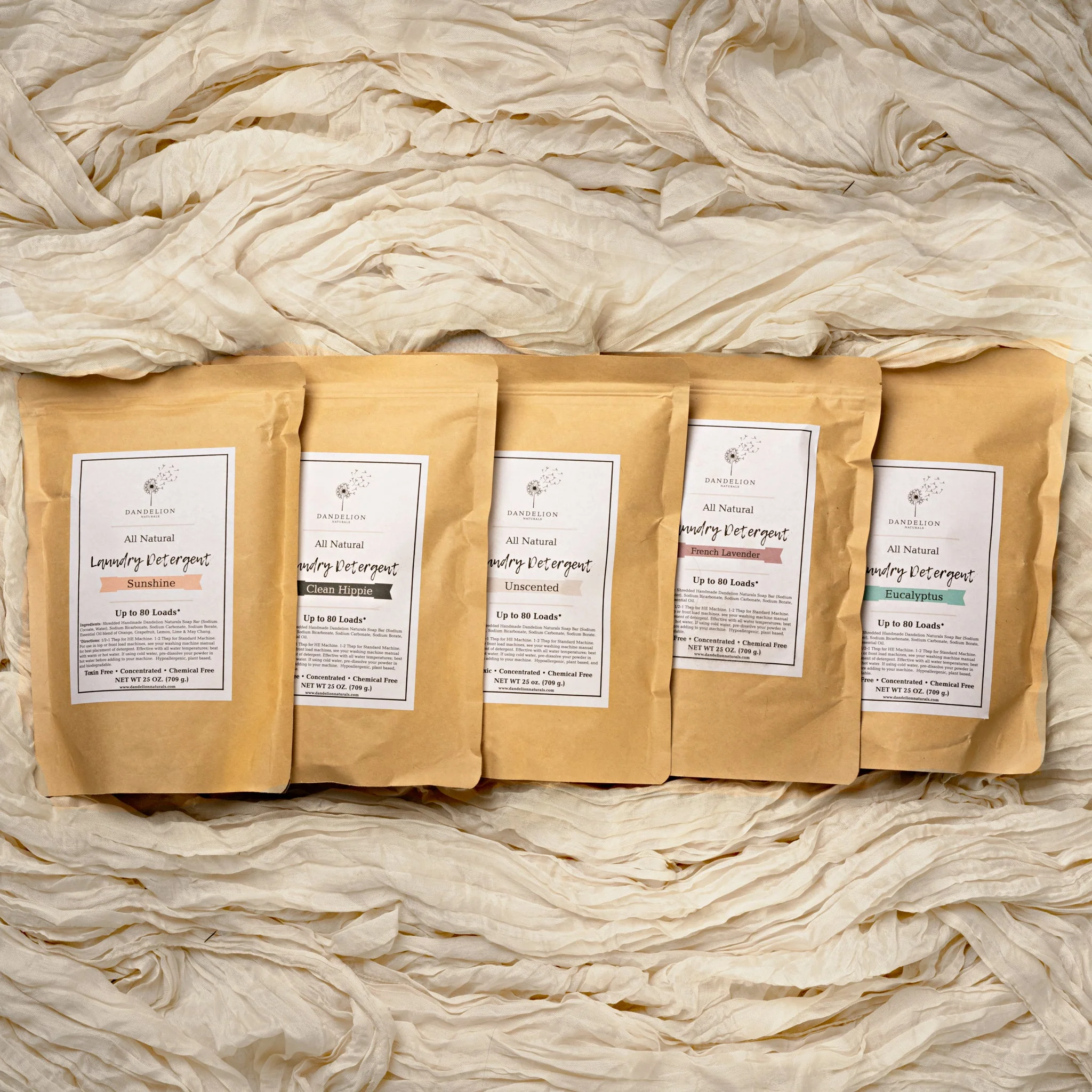 Superior Natural laundry detergent powder Lightweight