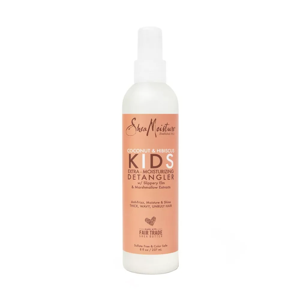 Stylish Shea Moisture Kids Hair Extra-Moisturizing Detangler Coconut And Hibiscus 8 Oz High-Quality