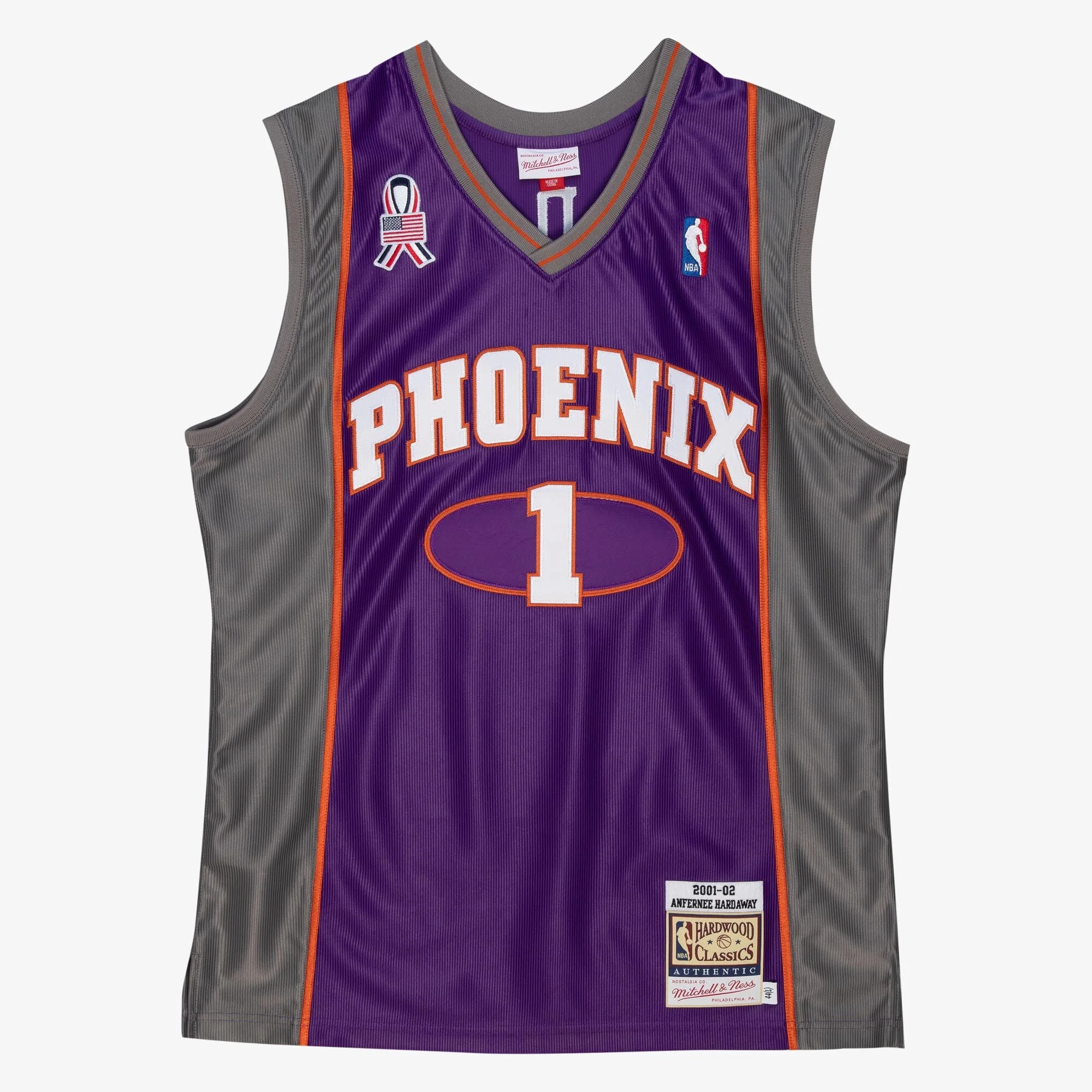 Environmentally Friendly Mitchell Ness Men's NBA Jersey Suns 2001 Penny Hardaway Jerseys Functional
