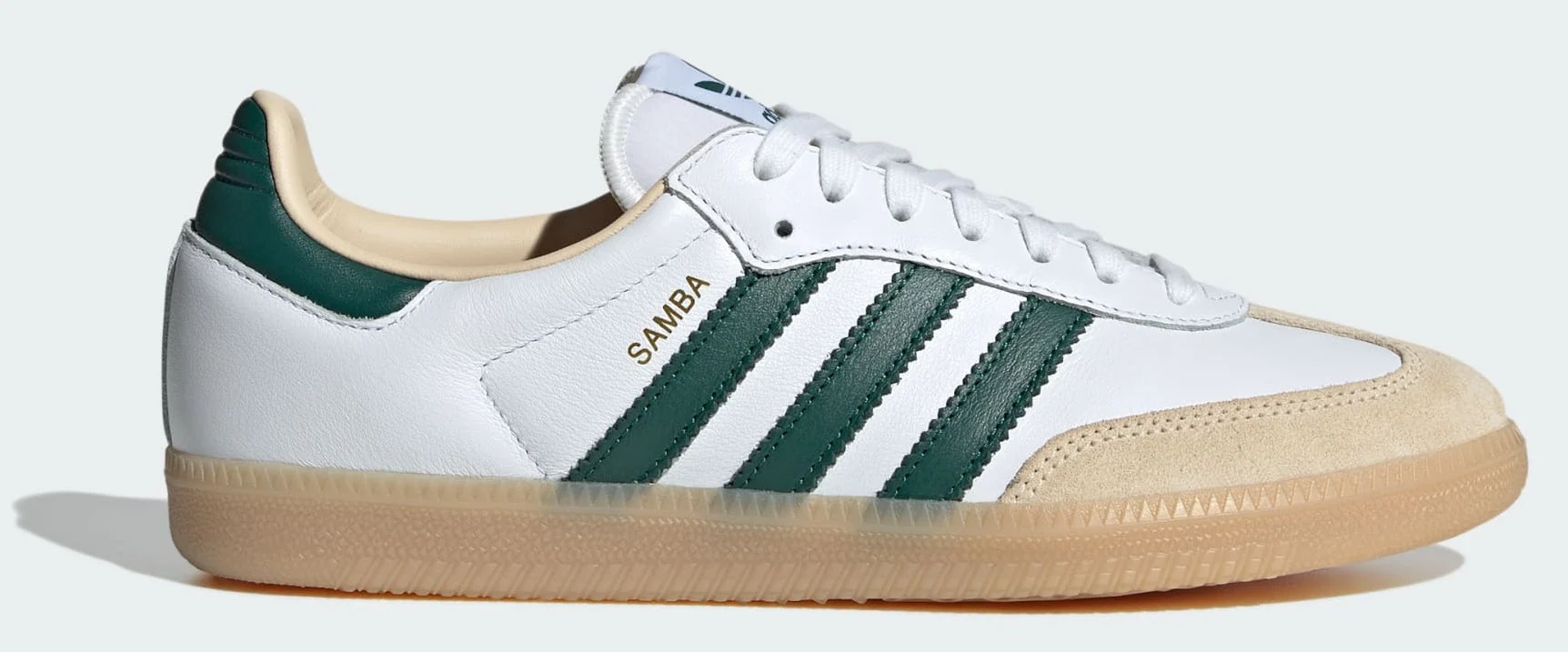 adidas Men's Samba Og 'Cloud White Collegiate Green Gum' Versatile