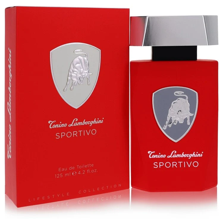 Contemporary Lamborghini Sportivo by Tonino Lamborghini Eau De Toilette Spray 4.2 oz for Men Modern