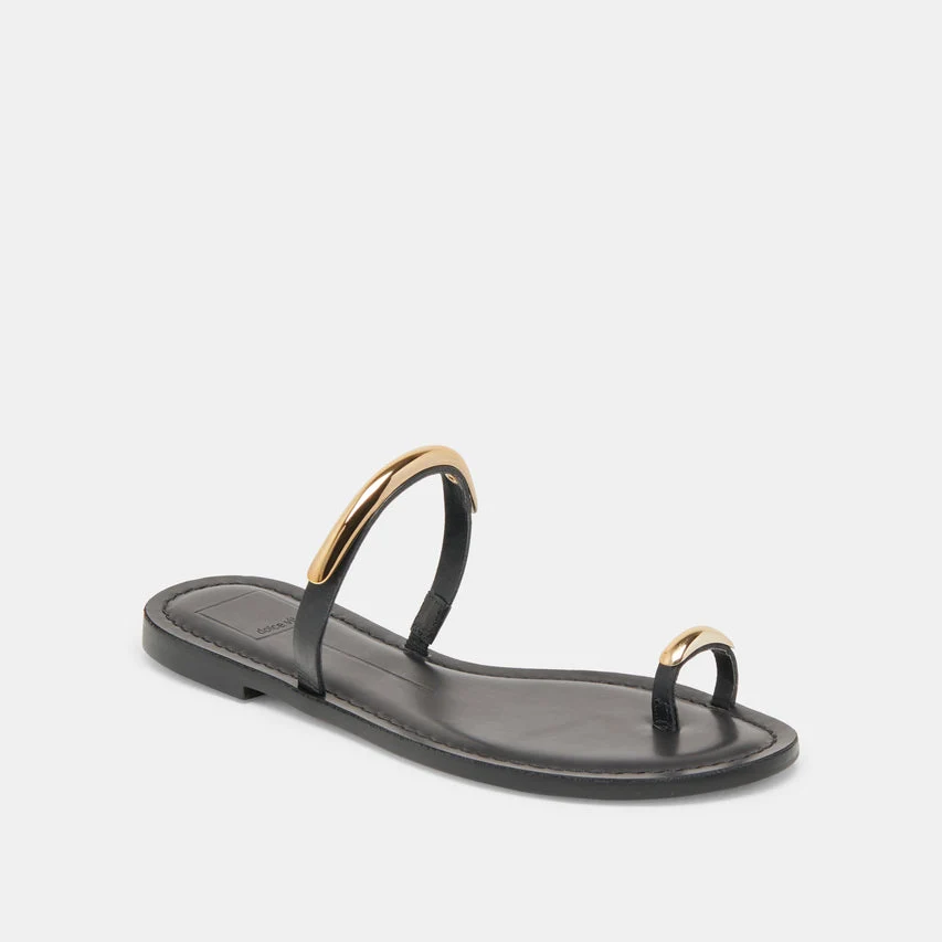 Green Dolce Vita Wink Sandal in Black Original Design