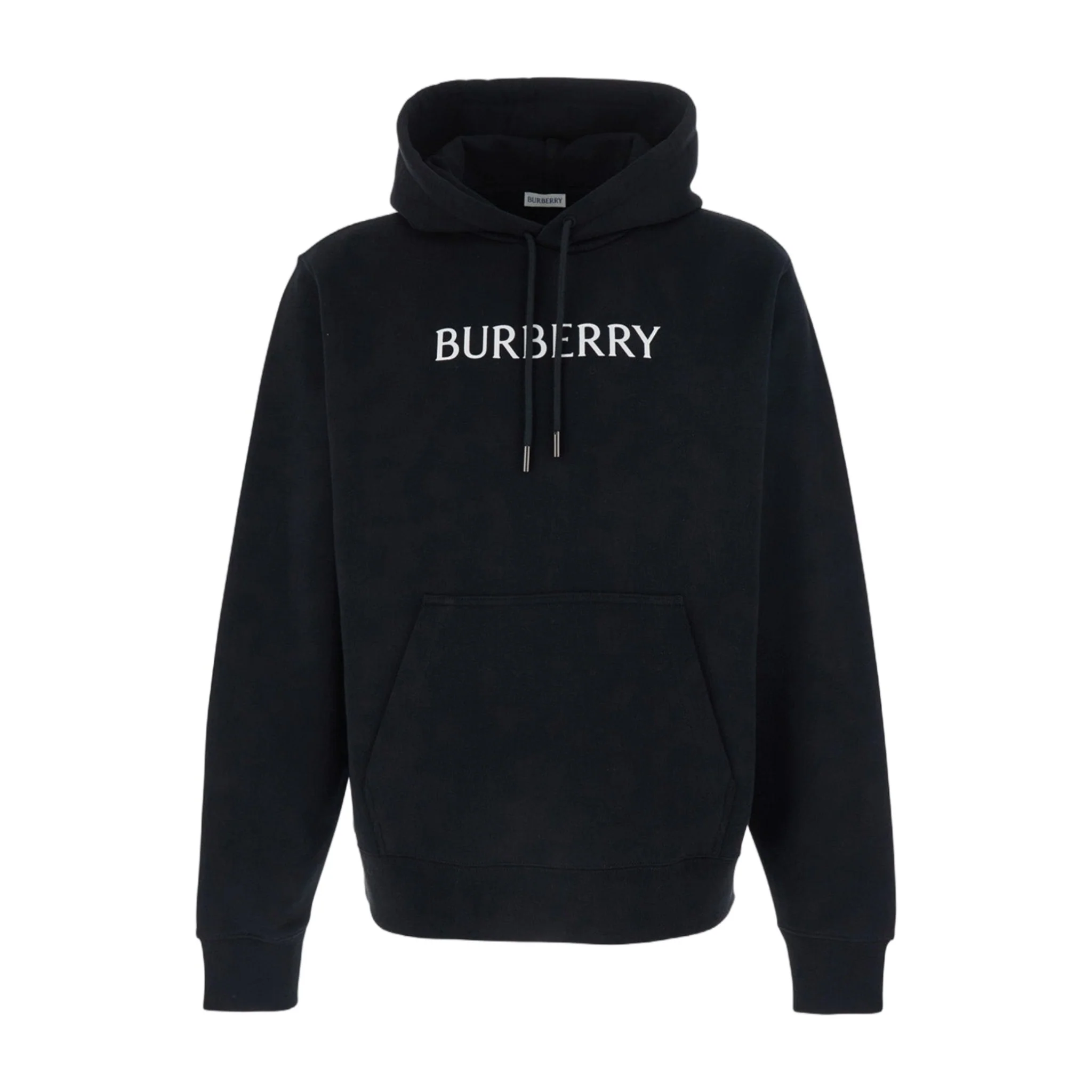Trusted Hoodie With Lettering Logo Black Unique