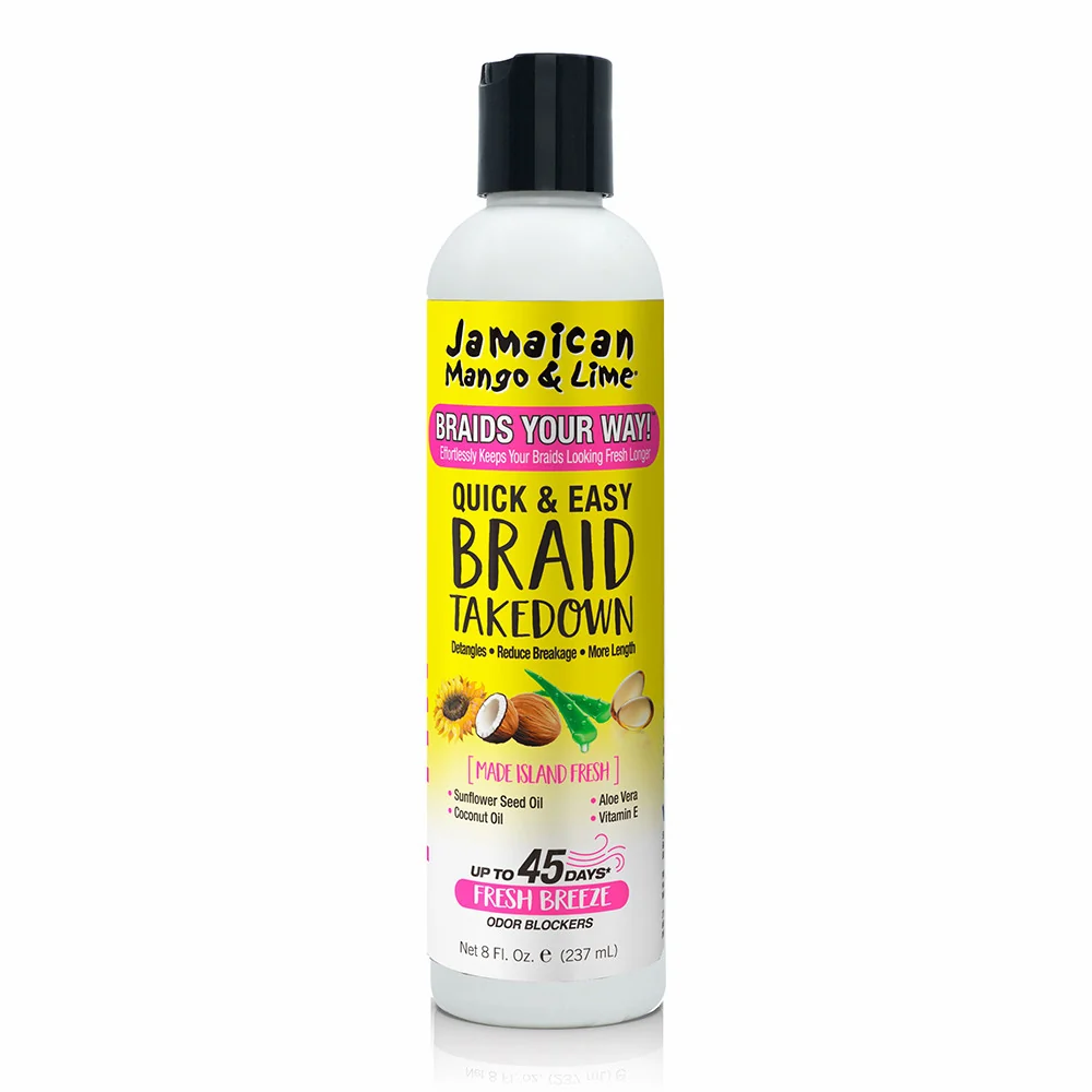 Environmentally Friendly Jamaican Mango and Lime Quick and Easy Braid Takedown 8 Oz Efficient