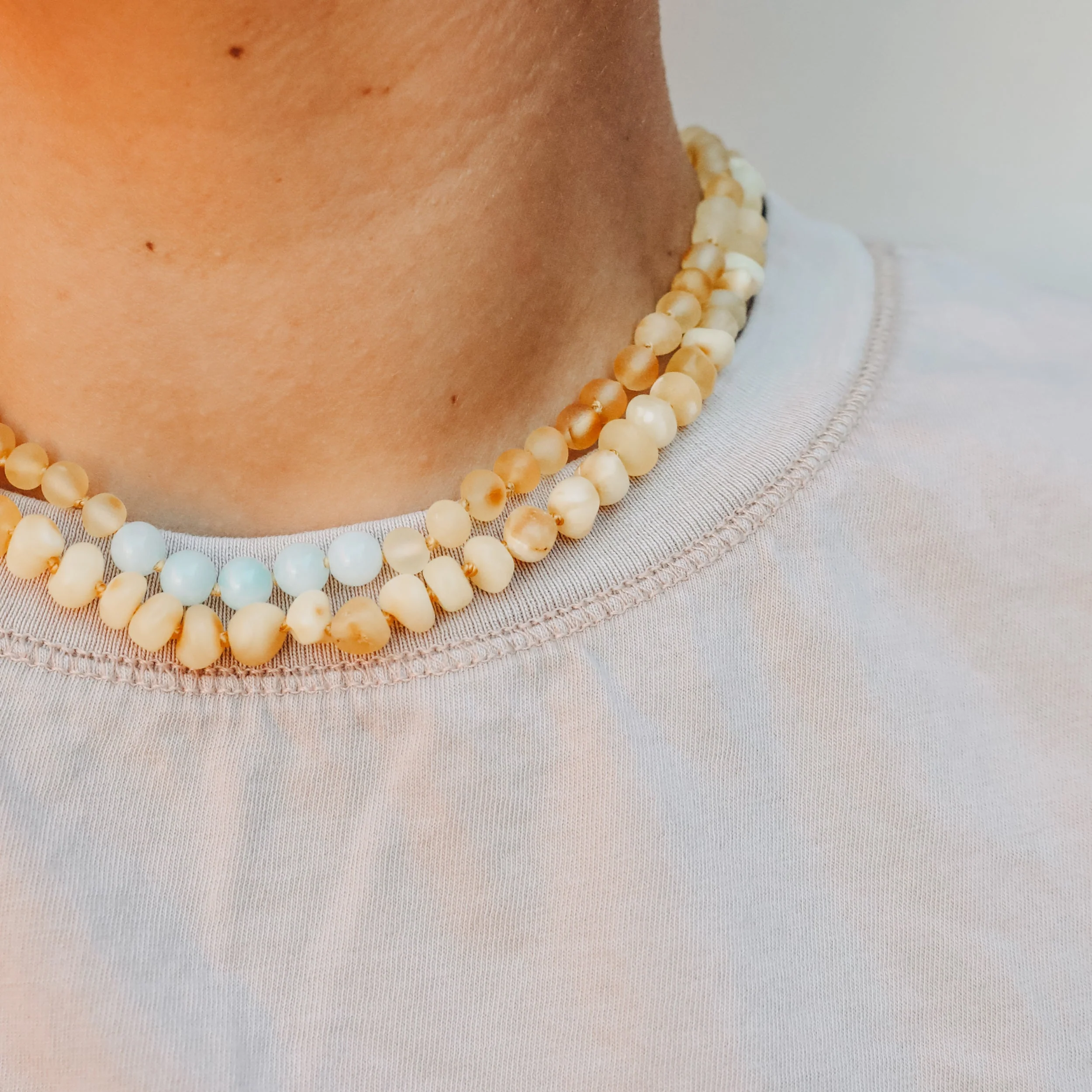 Fine Crafted Raw Butterscotch Baltic Amber Necklace User-Friendly