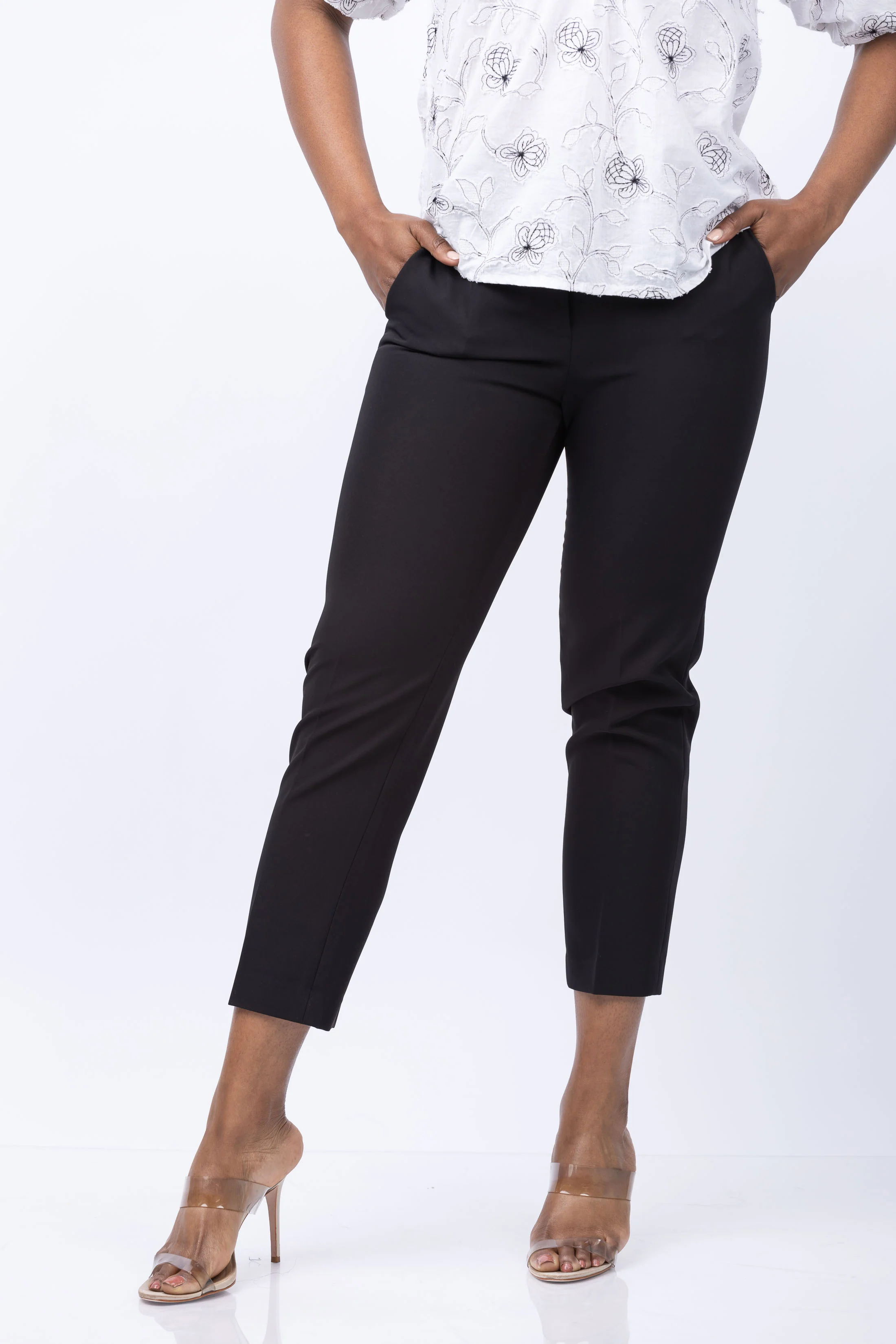 Excellent Milly Nicola Cady Pants in Black Outstanding