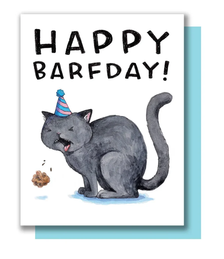Dependable Happy Barfday Birthday Card Optimized