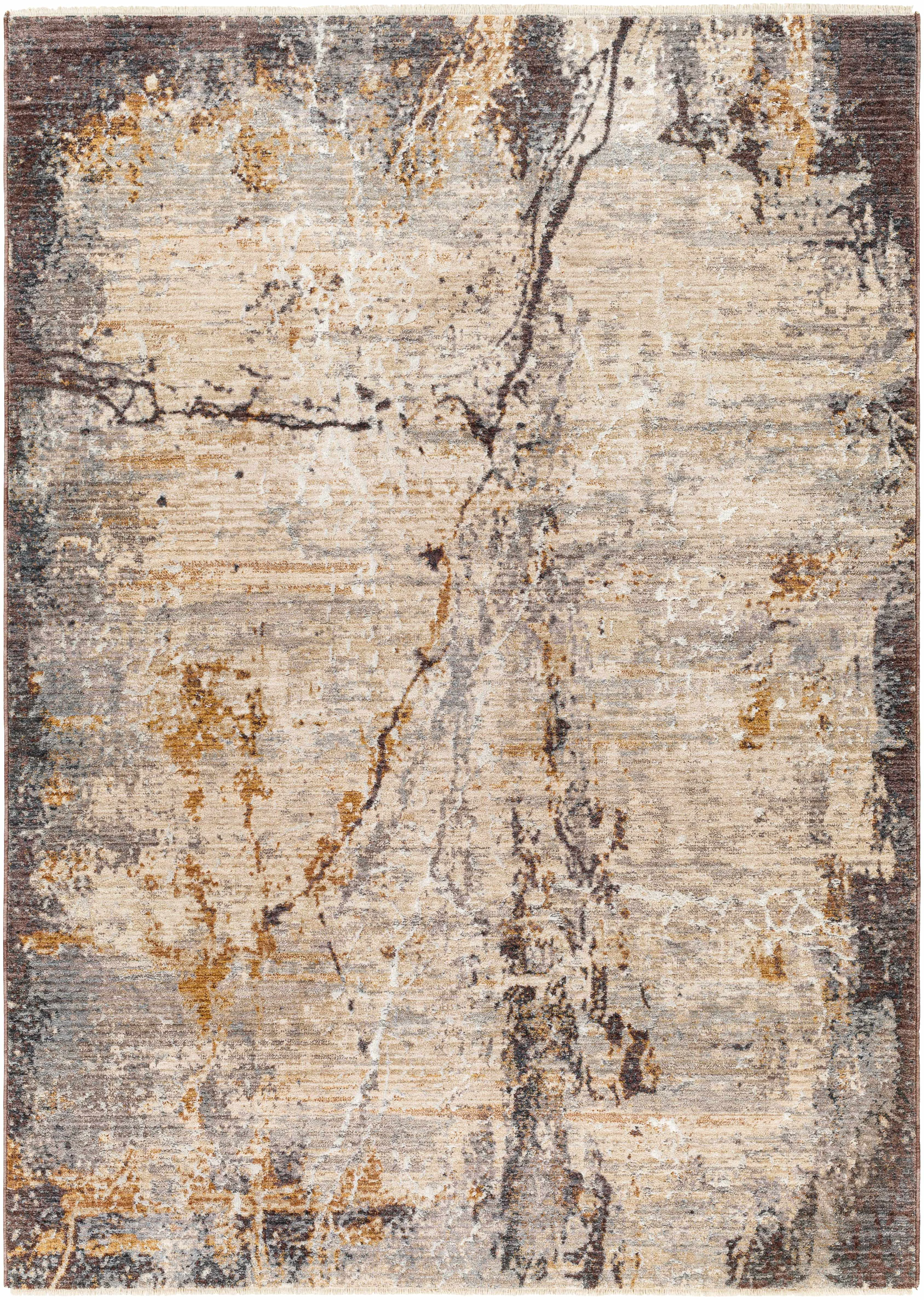 Versatile Alexi Luxe Rug with Fringes Secure