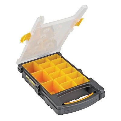 Artisan Mini Divided Storage Organizer Drawer Bin Case Box for Small Parts Screws Bolts Green