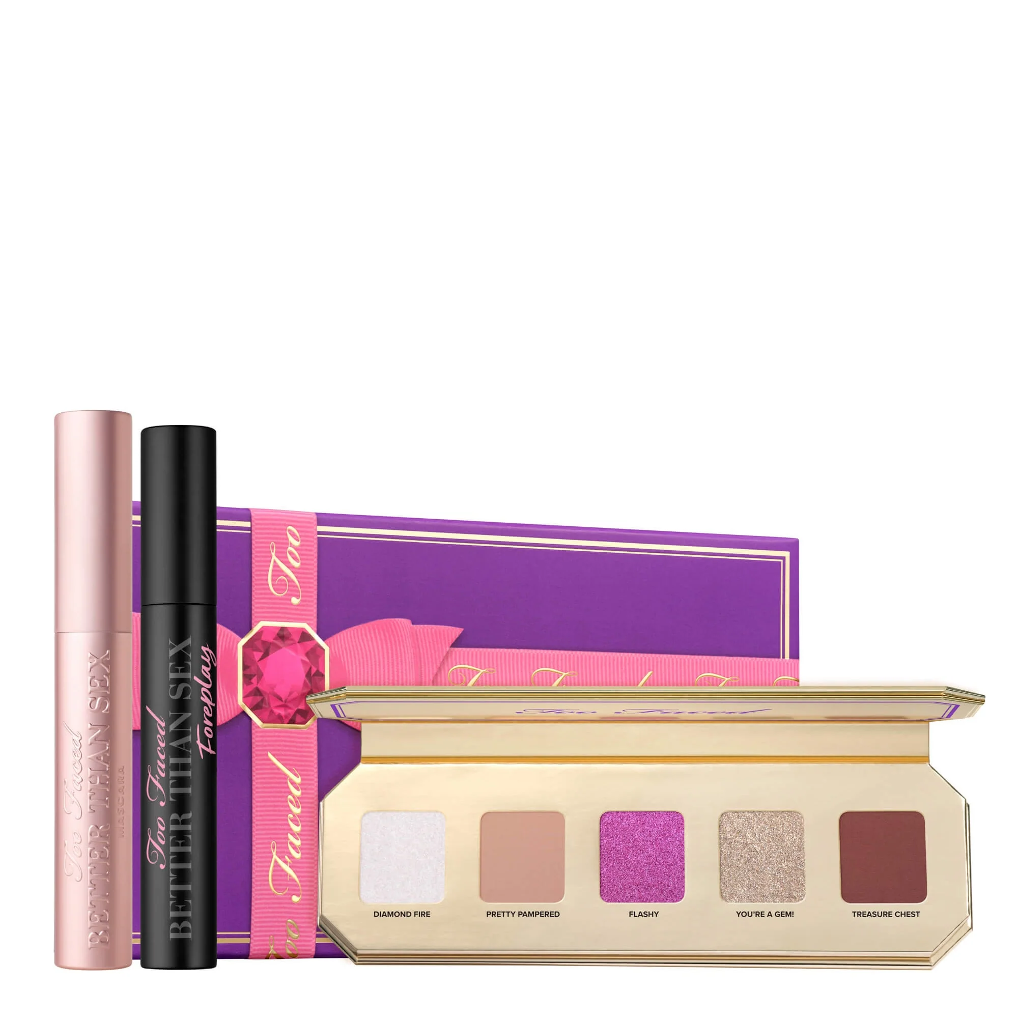 Breathable TOO FACED YOU RE A GEM 3-PIECE EYE MAKEUP SET Responsible