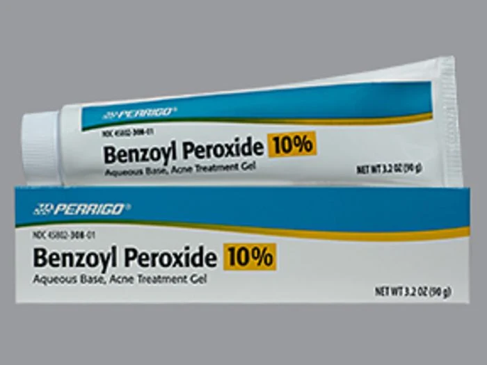Stylish Perrigo Benzoyl Peroxide 10 Percent Aqueous Base Acne Treatment Gel 3.2Oz 90g Fine Crafted