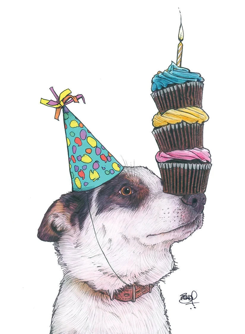 Trusted Balanced Birthday Dog Card High-Performance