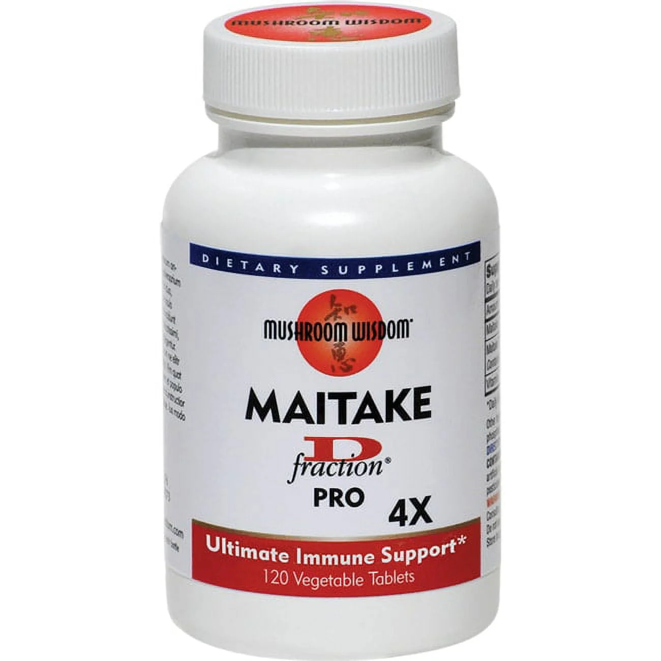 Comfortable Mushroom Wisdom Grifron-Pro Maitake D-Fraction 4X Vegetarian Tablets - 120 Ea Specialty