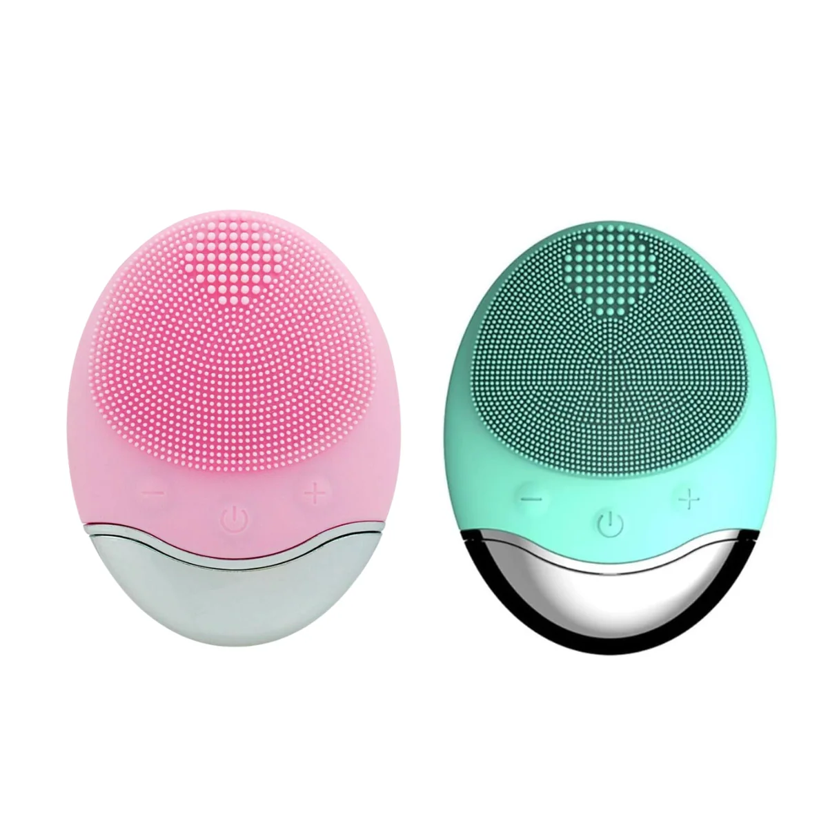 Detailed Wireless Silicone Facial Cleansing Brush Reusable