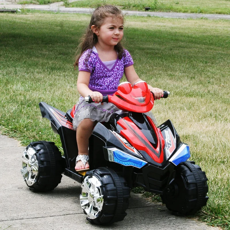 Breathable Premium Kids Electric Battery Operated Four Wheeler ATV Carefully Designed