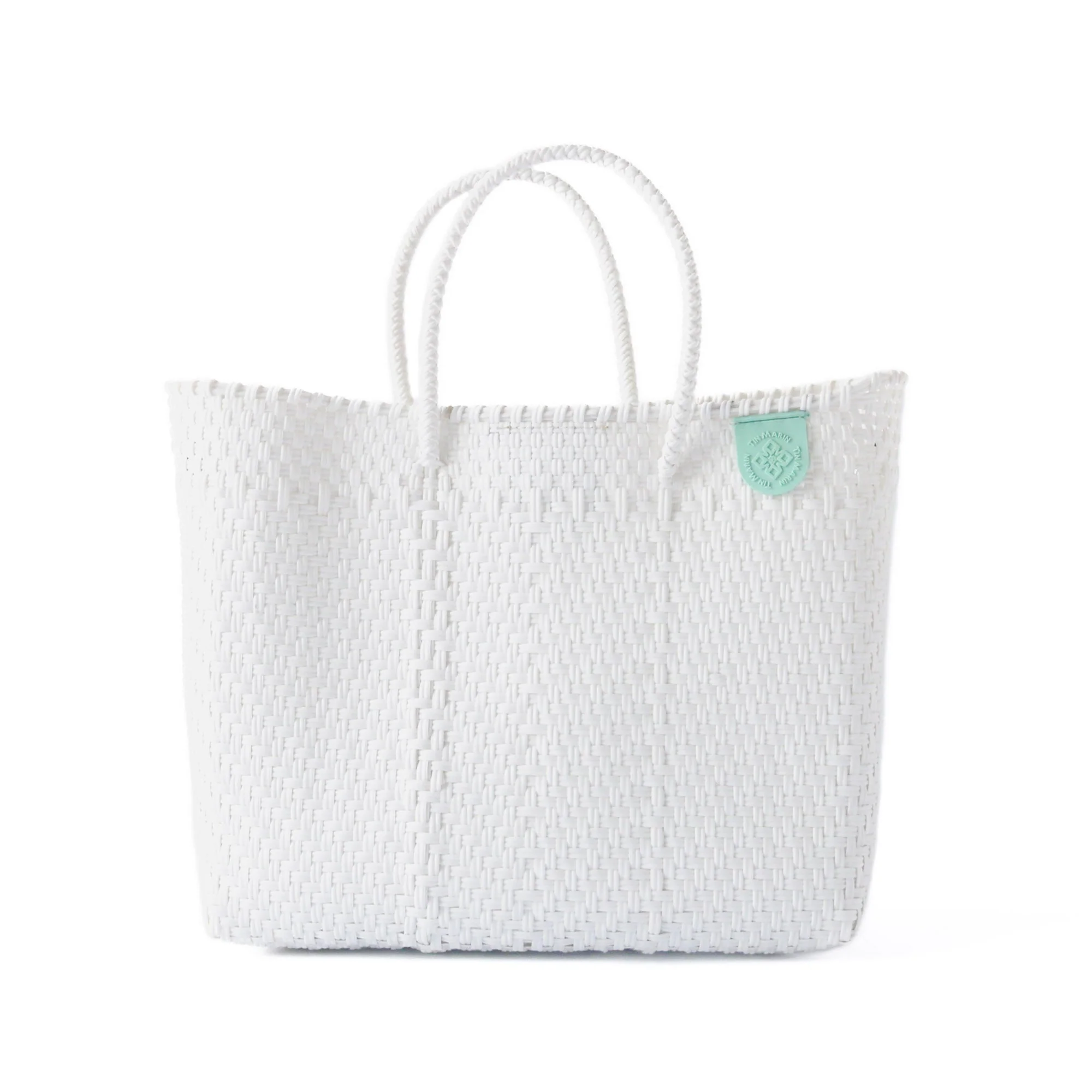 Expertly Made Paloma Medium Woven Resort Crossbody Bag Clean