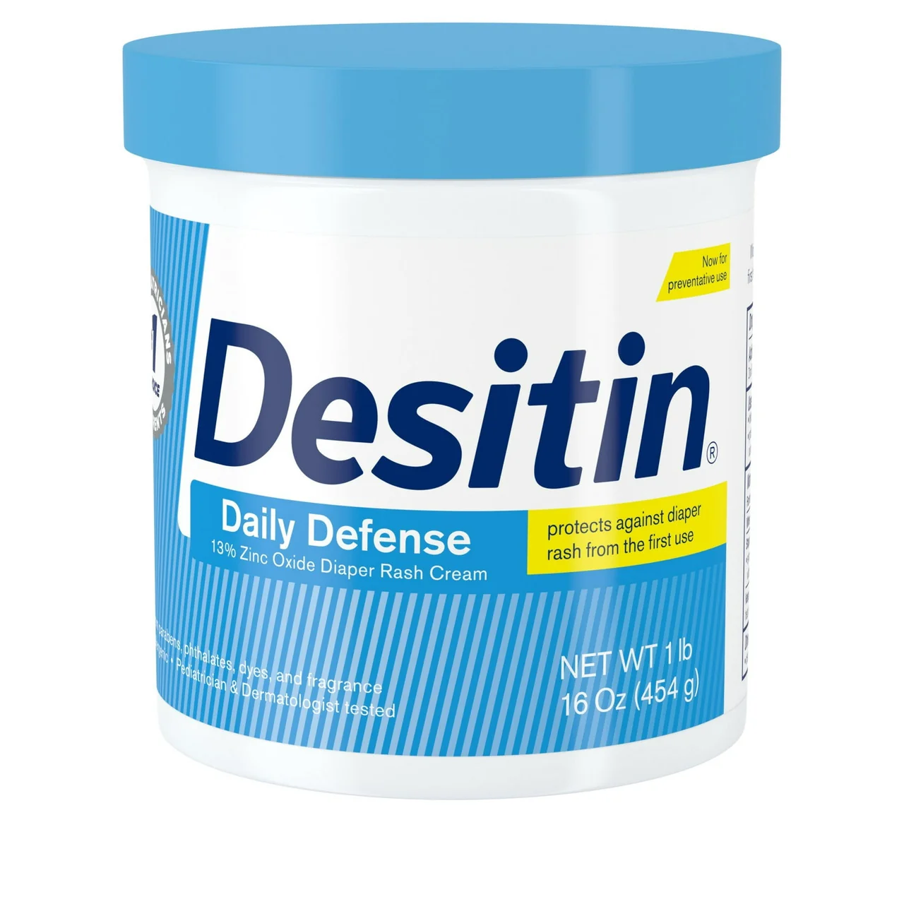 Dependable Desitin Baby Diaper Rash Creamy Rapid Itch Relief Cream 16 Oz Organic
