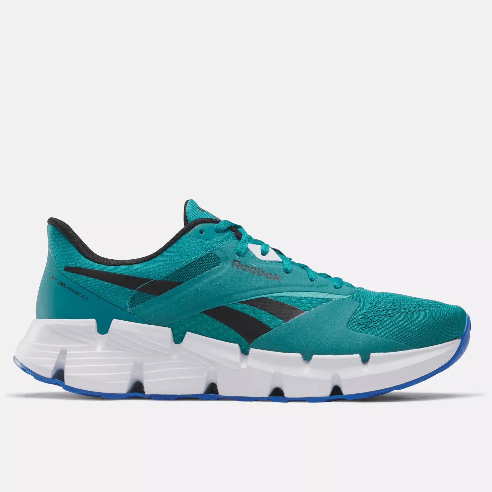 Consistent Reebok Men's Zig Dynamica 5 Shoes - Team Teal White Black Effective