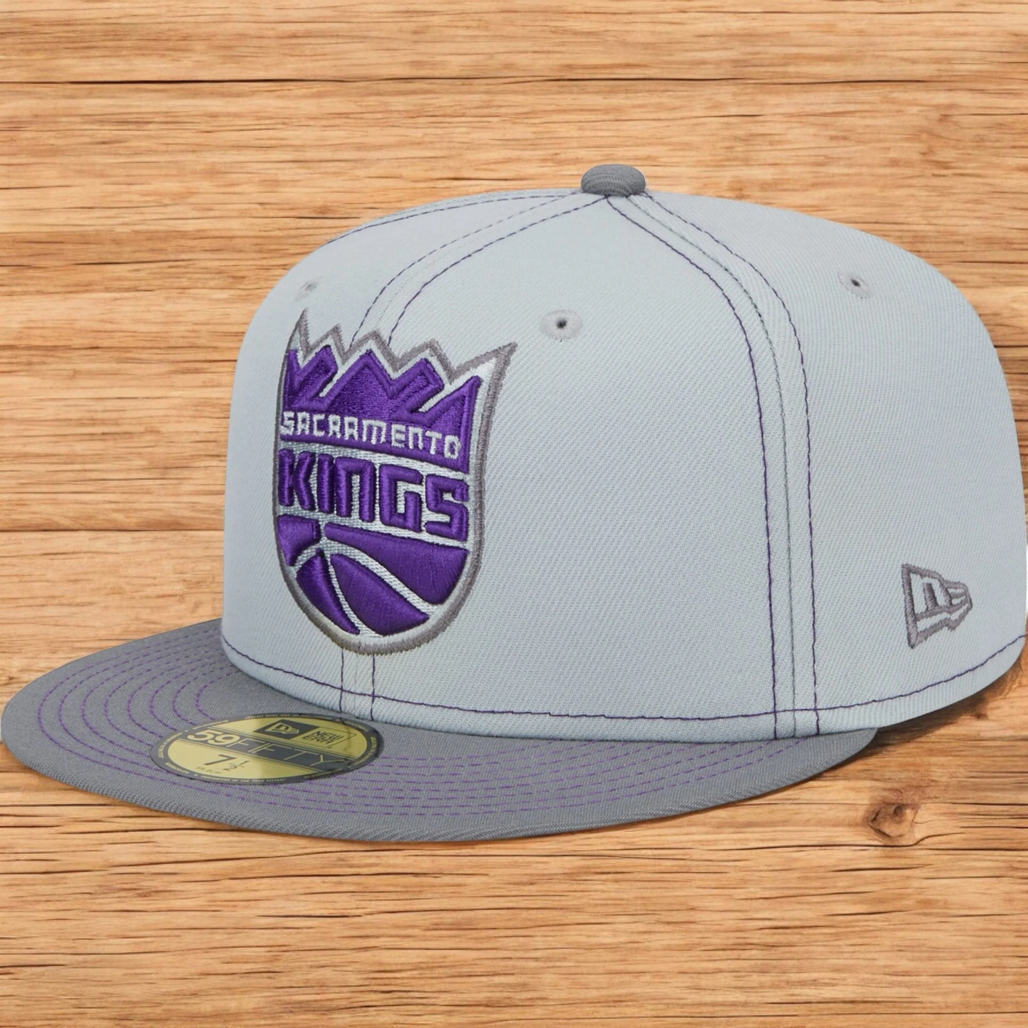 Selected New Era Men's NBA 5950 Color Pop Fitted Kings Innovative