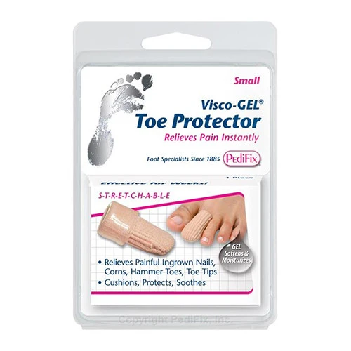 Authentic Pedifix Visco-Gel Toe Protector Small 1 Ea Excellent
