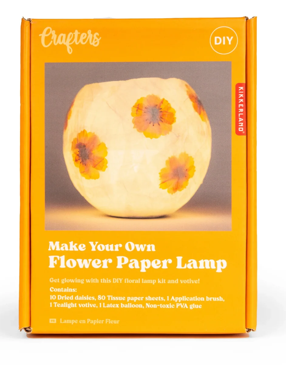 High-Performance Crafters Flower Paper Lamp User-Friendly