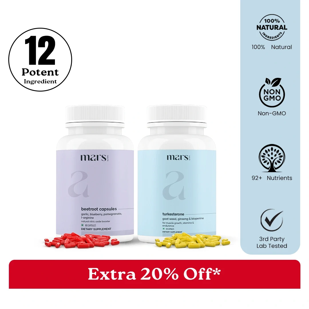 Comfortable Mars Testo Max Combo Mars Beetroot Nitric Oxide Booster Mars Turkesterone Capsules Sustainable