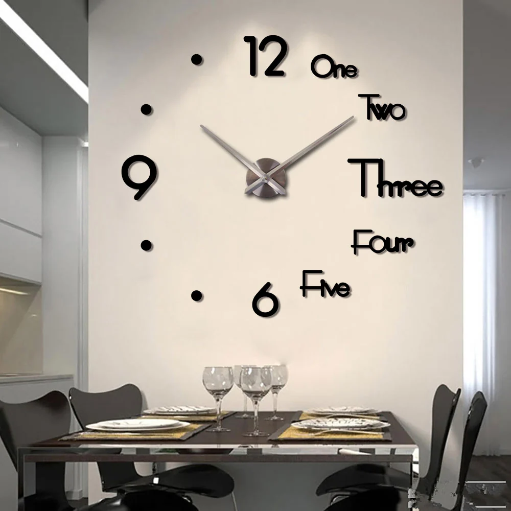 Reliable Large Oversized Decorative Wall Clock Trendy