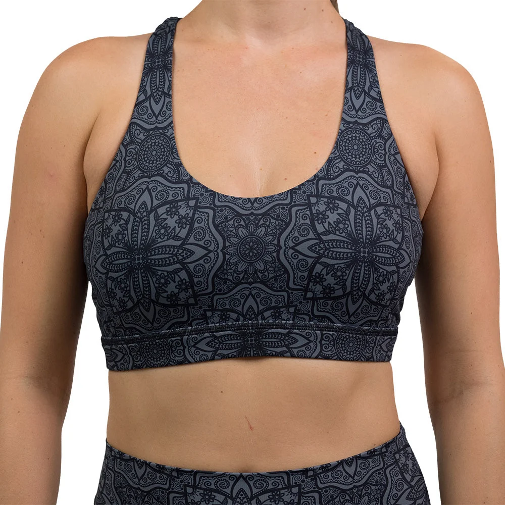 Efficient Constantly Varied Gear Butterfly Back Bra - Zentangle Professional