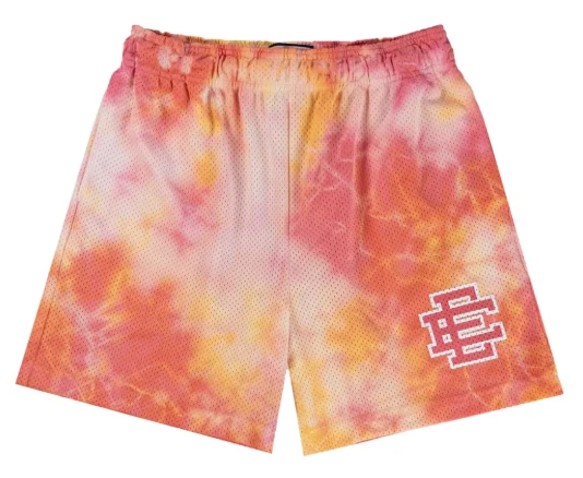 Soft Eric Emanuel Men's Ee Basic Short Tie Dye Ss24 Premium Material