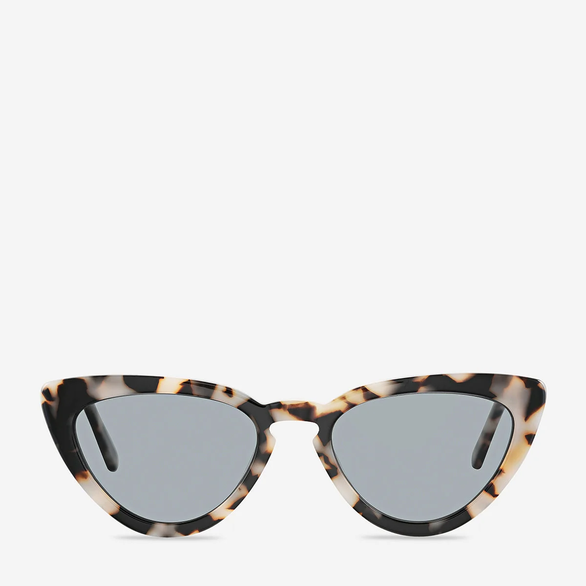 Top-Quality Status Anxiety Villain Sunglasses in White Tort Responsible