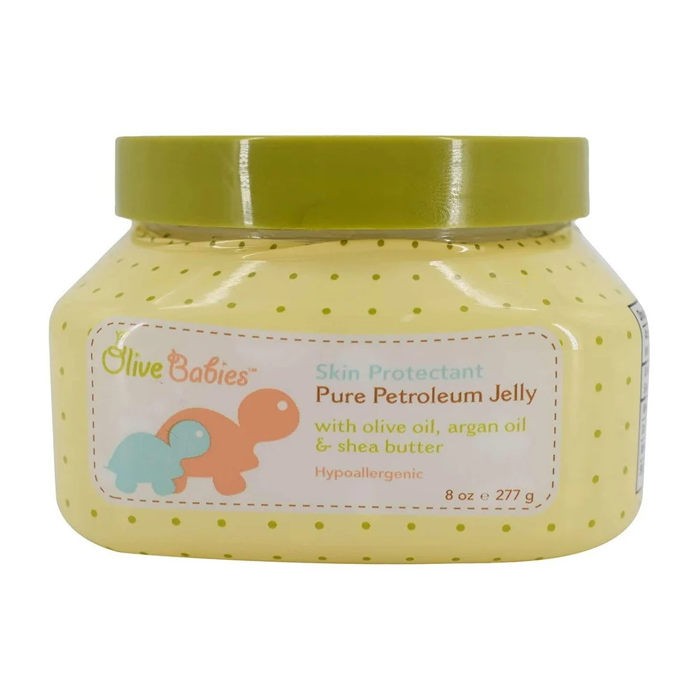 Contemporary Olive Babies Skin Protectant Pure Petroleum Jelly 8 oz Fine