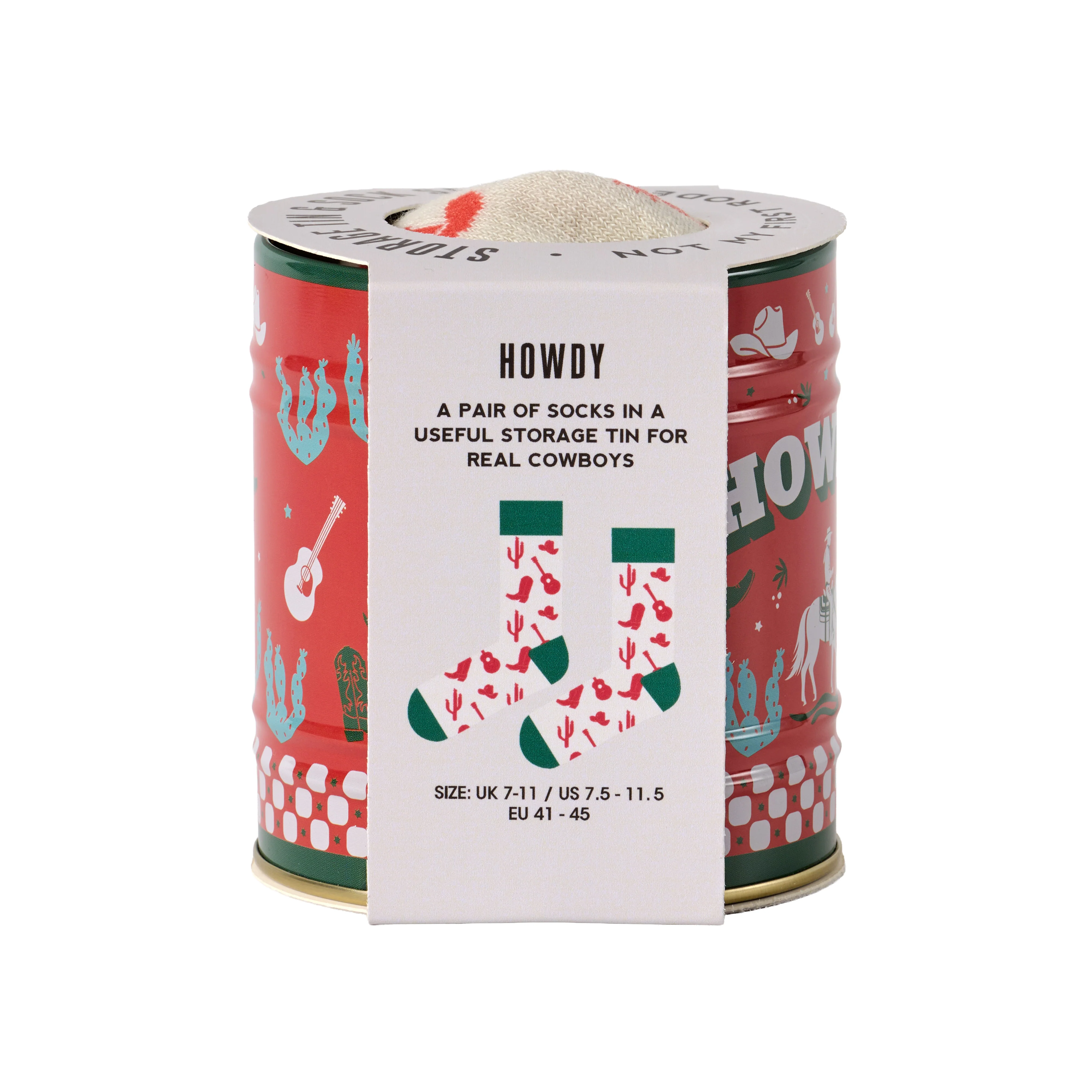 Sustainable Socks in a Can Organic