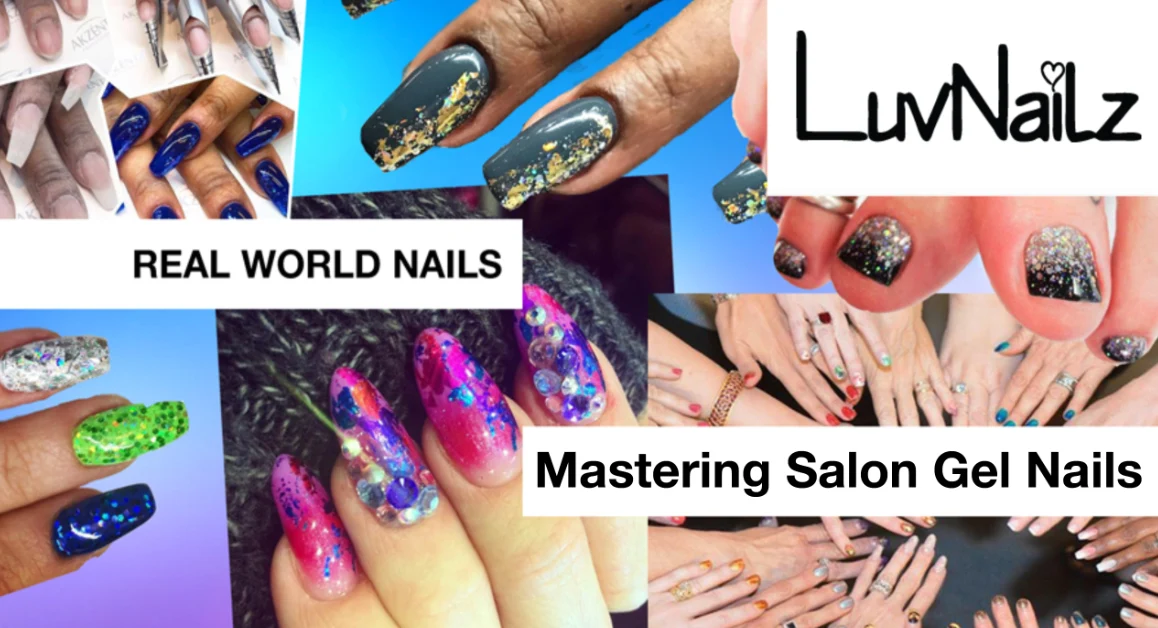 Recyclable HANDS ON CLASS - World Nails - Mastering Gel Salon Nails with Art Expertly Made