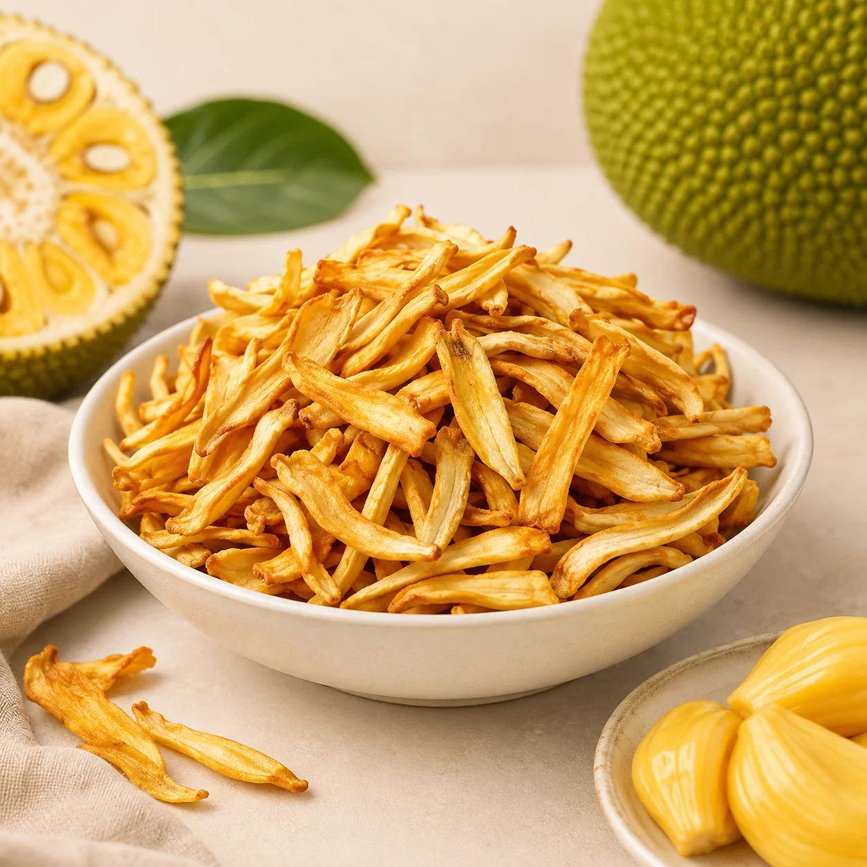 Specialty Jackfruit Chips Breathable