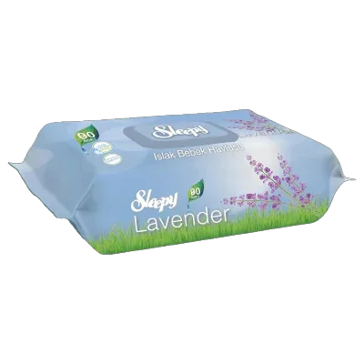 Premium Baby wipes with a lavender scent Natural