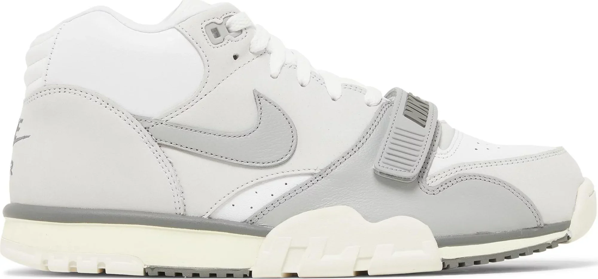 Durable Nike Men's Air Trainer 1 'Photon Dust Light Smoke Grey' Sneakers Verified