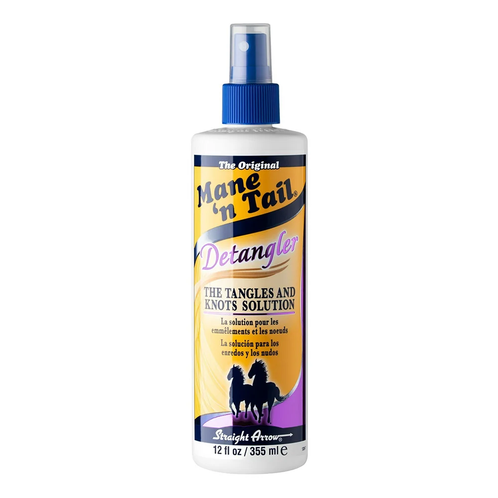 Natural Straight Arrow Mane N Tail Detangler For Hard To Comb Hair 12 Oz Prestigious