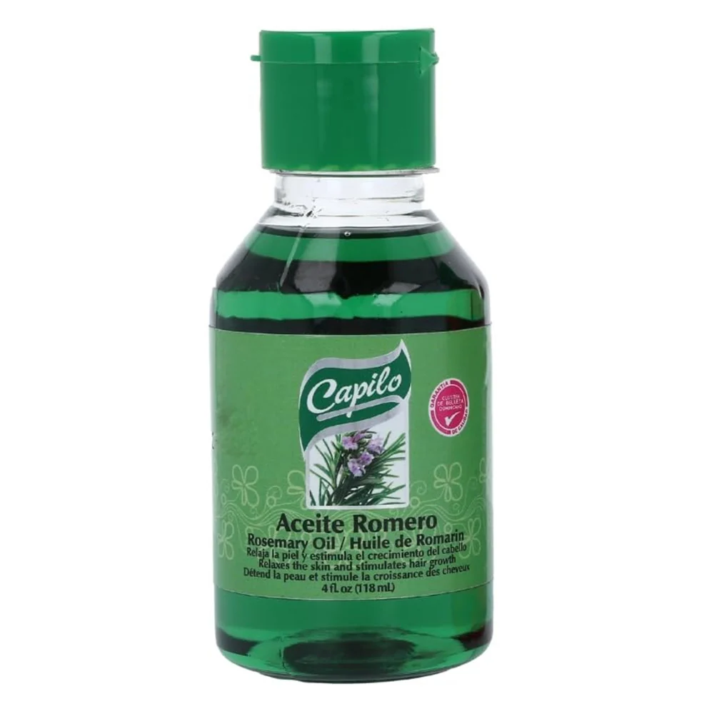 User-Friendly Capilo Rosemary Oil for Hair Growth and Soothes Dry Skin 4Oz 118ml High-Quality