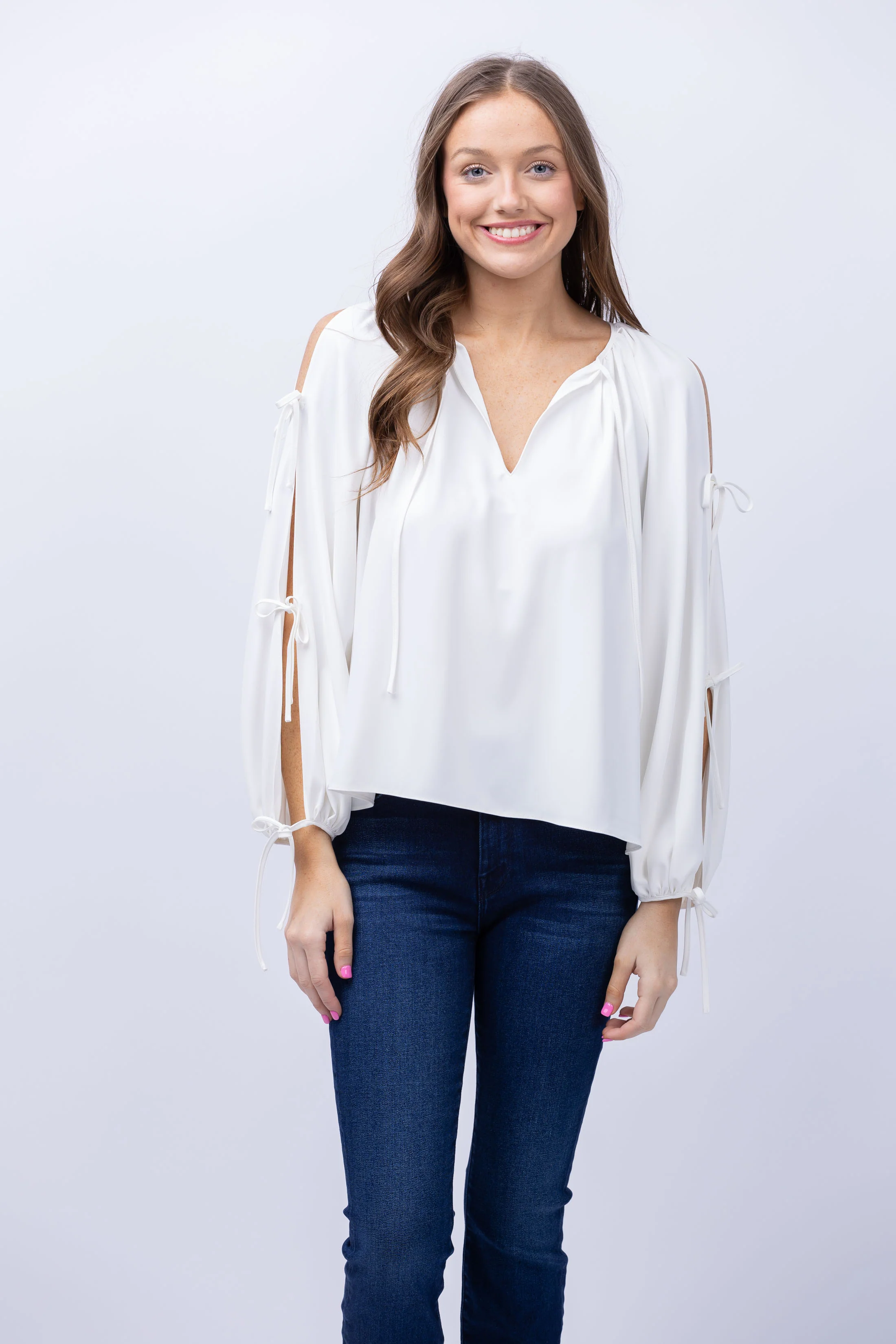 User-Friendly Amanda Uprichard Garland Top In Ivory Trendy