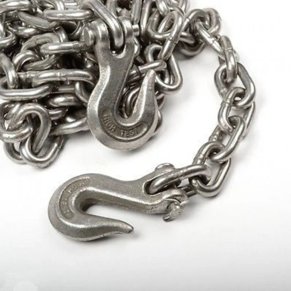 Casual 3 8 x 25 Foot Steel Towing Chain Hook Effective