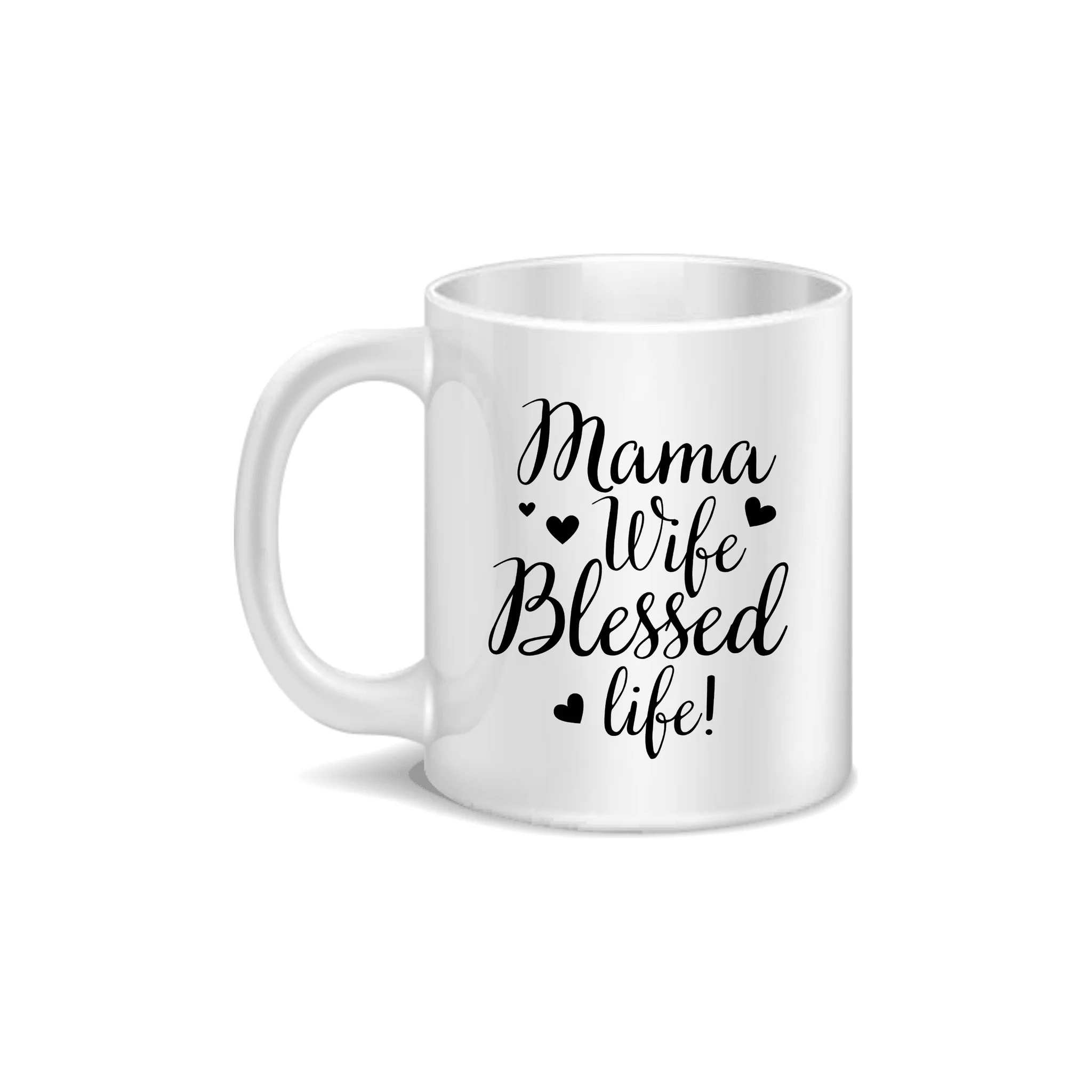 Recyclable Imaginarium Goods Mama Wife Blessed Life Coffee And Tea Ceramic Mug Lightweight