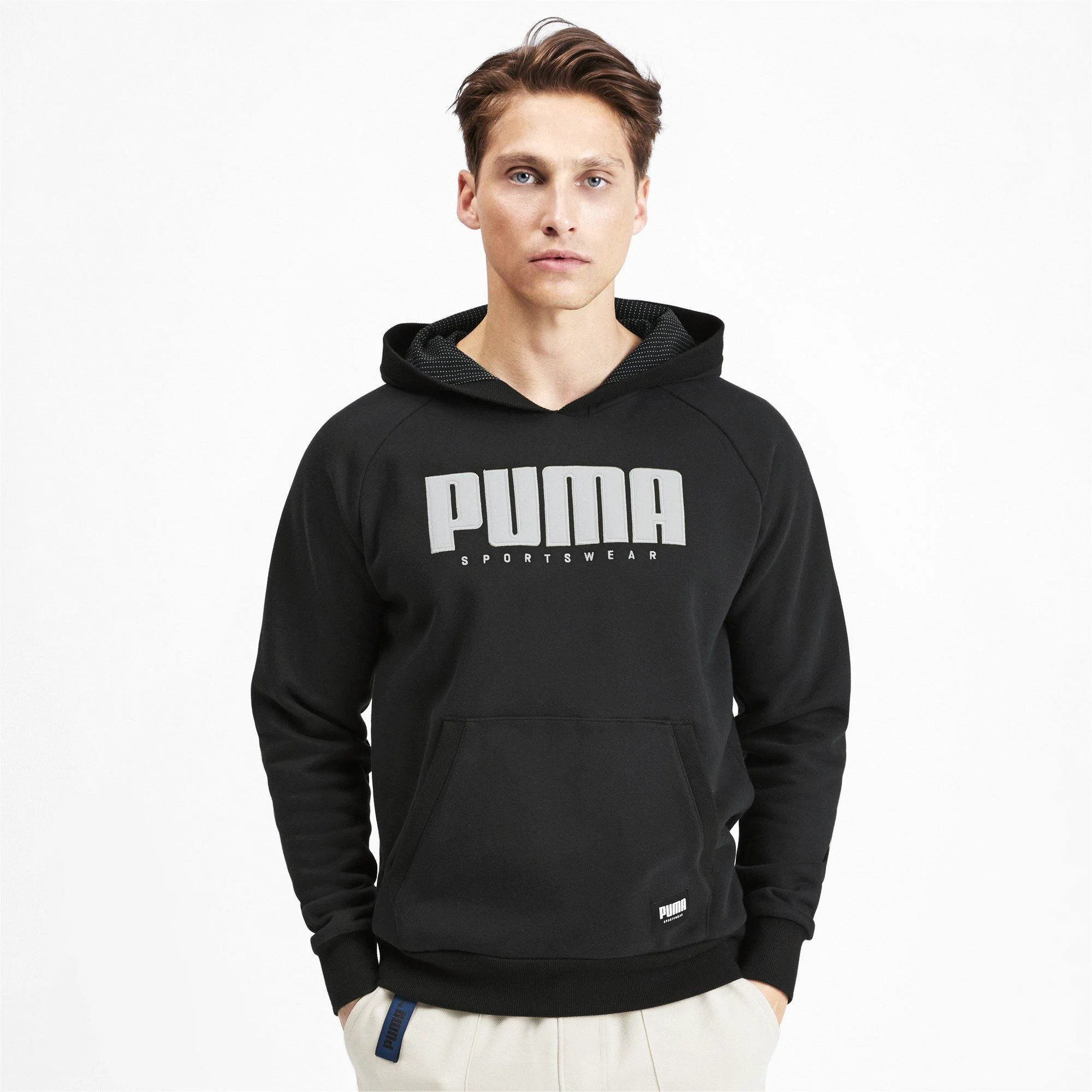 Classic Puma Men's Athletics Hoody Fleece Healthy