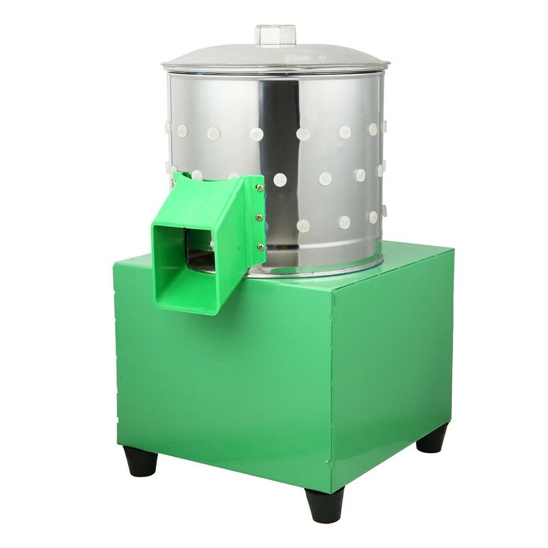 Responsible Powerful Rotating Chicken Poultry Plucker Machine 80W Prestigious