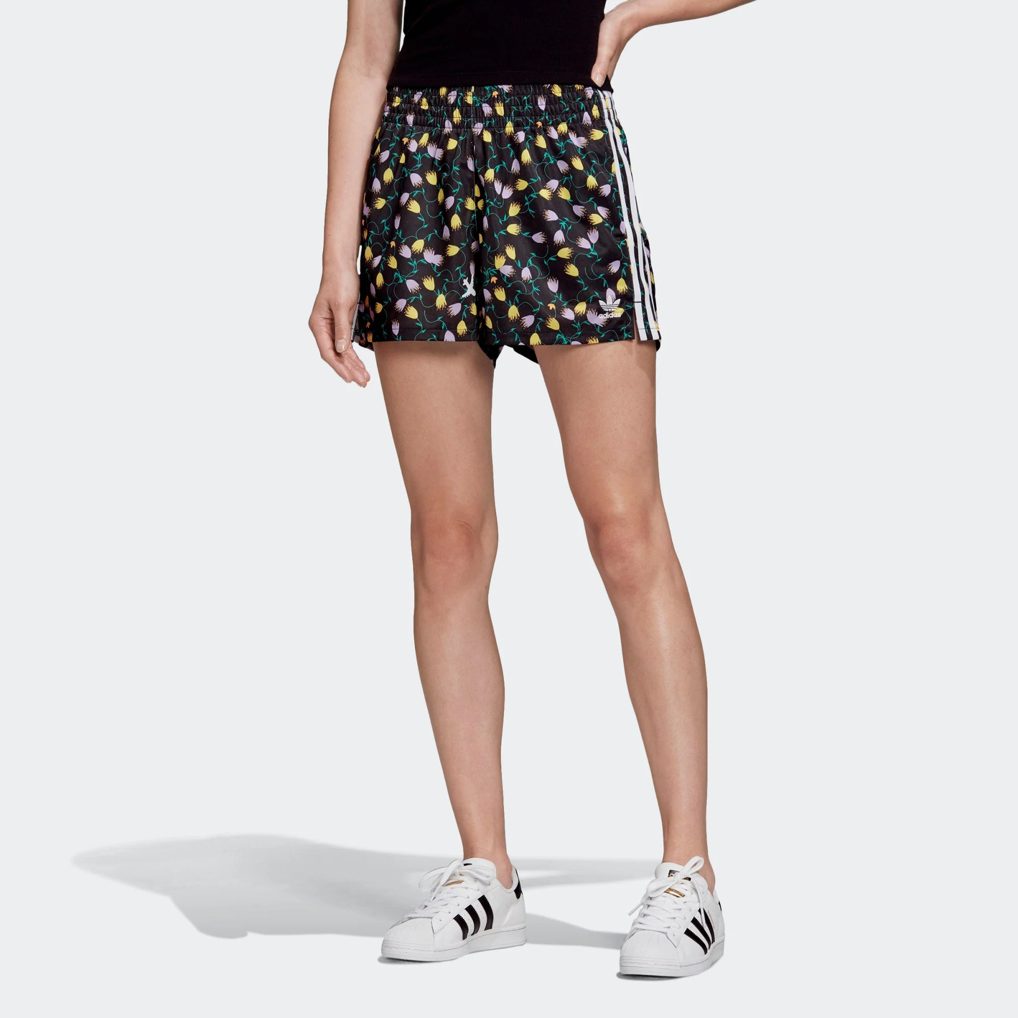 Sophisticated adidas Women's s Allover Print Shorts Relaxed