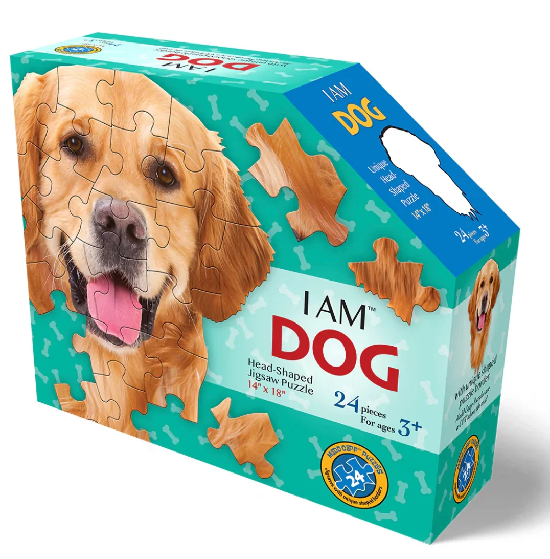 Certified 24pc I AM DOG Puzzle User-Friendly