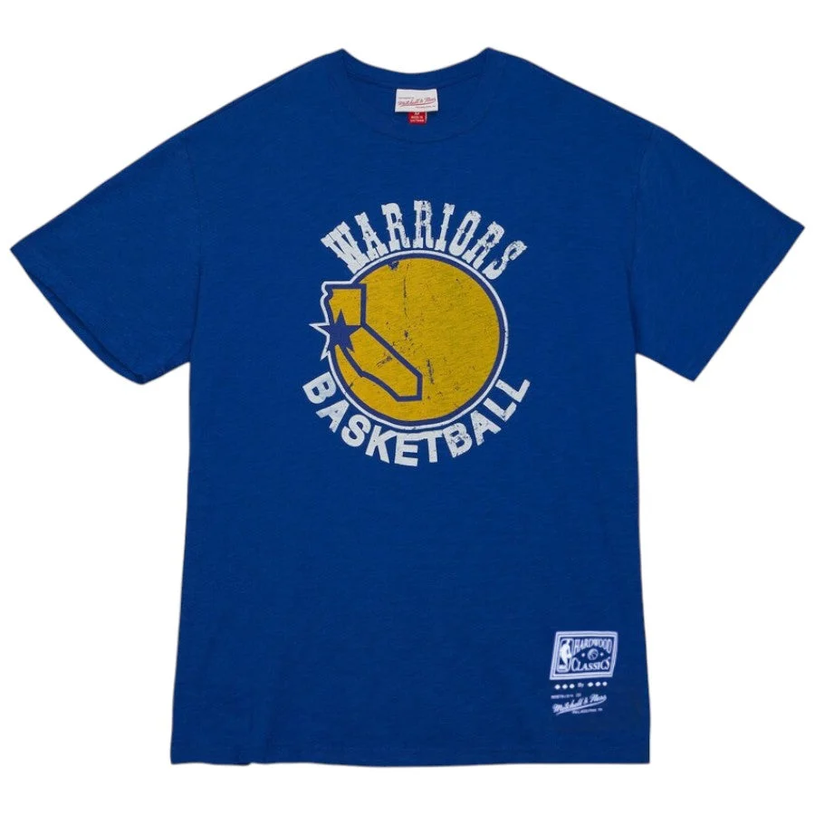 User-Friendly Mitchell Ness Men's NBA Golden State Warriors Heritage Tee T-Shirts Prestigious
