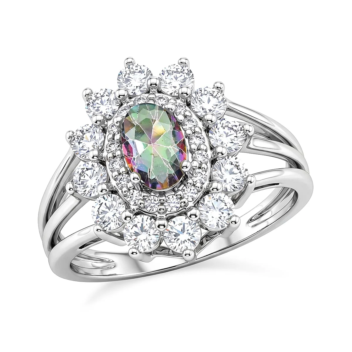 Detailed HomeJewelryRingsHalo Rings 8606055 High-End