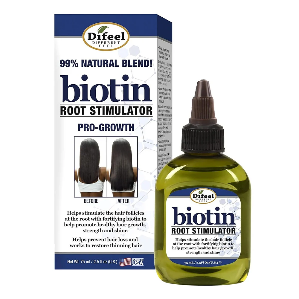 Trusted Difeel Biotin Root Stimulator Pro Growth for Healthy Hair Growth 2.5 Oz High-End